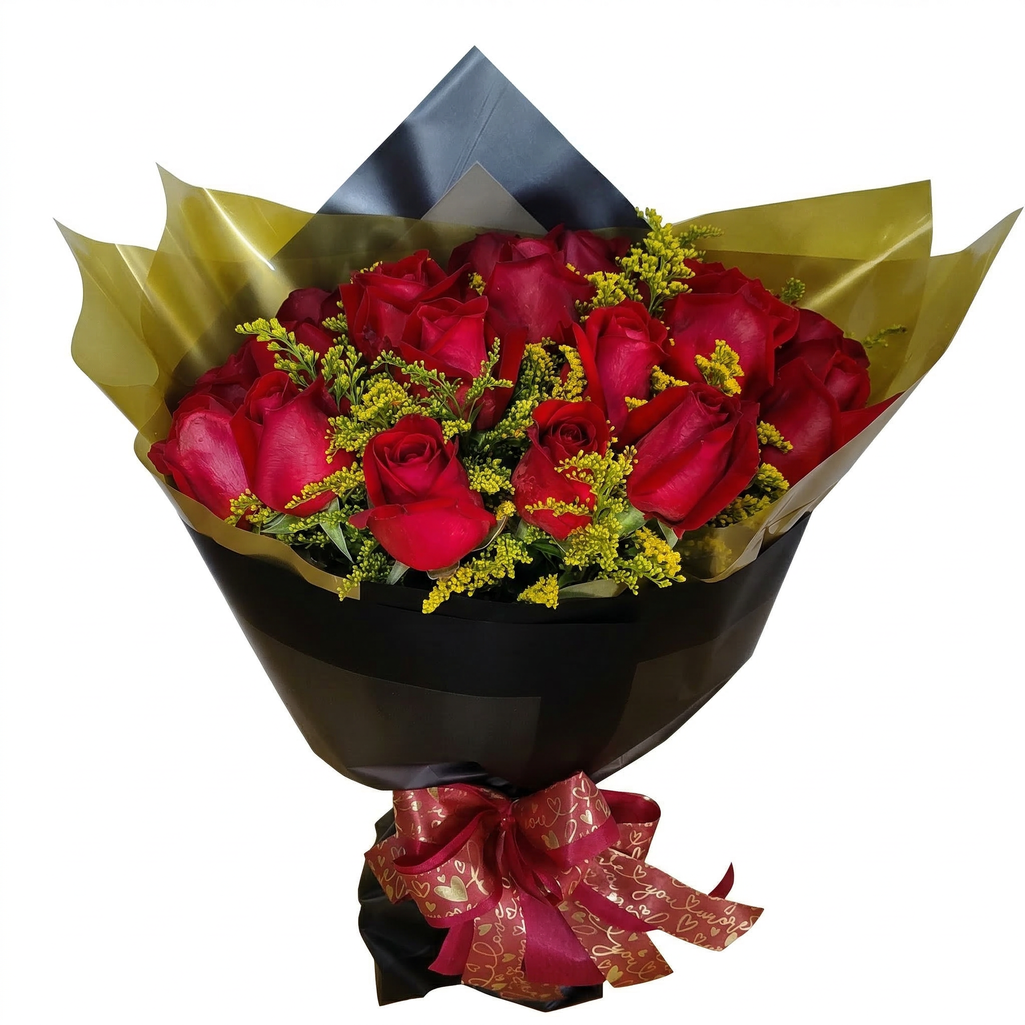 Buqu� 30 rosas Nacionais - Paix�o Intensa