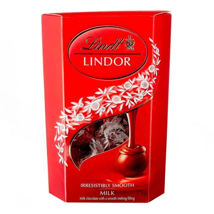 Trufa de Chocolate Suo ao Leite Recheio Cremoso Lindt Lindor 75g