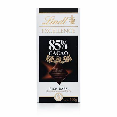 Chocolate Amargo Lindt Excellence 85% Cacau - 100g