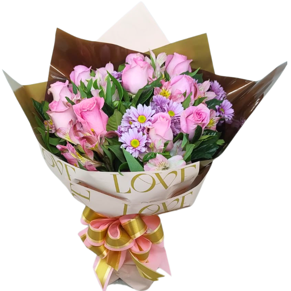 Buqu 10 Rosas  Encanto Ros