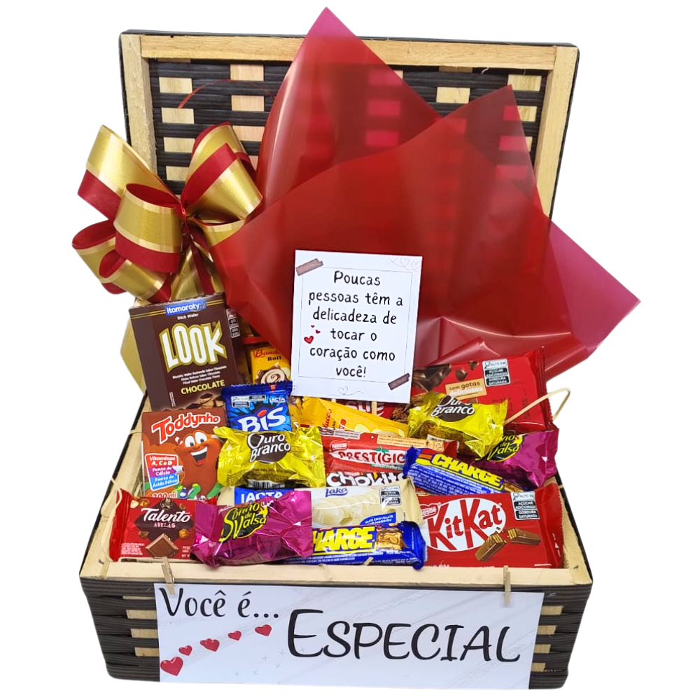 Cesta de Chocolate  Amor Declarado