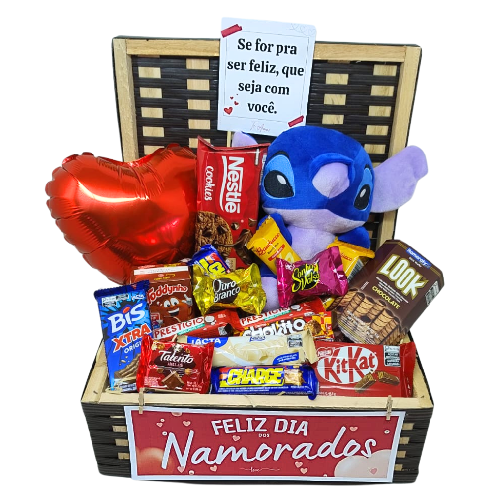 Cesta de Chocolate  Ela  Minha Namorada