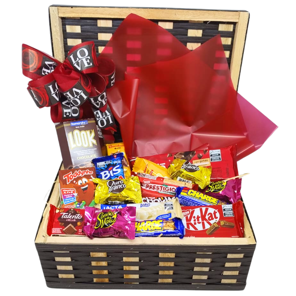 Cesta de Chocolate  Intensamente Amor
