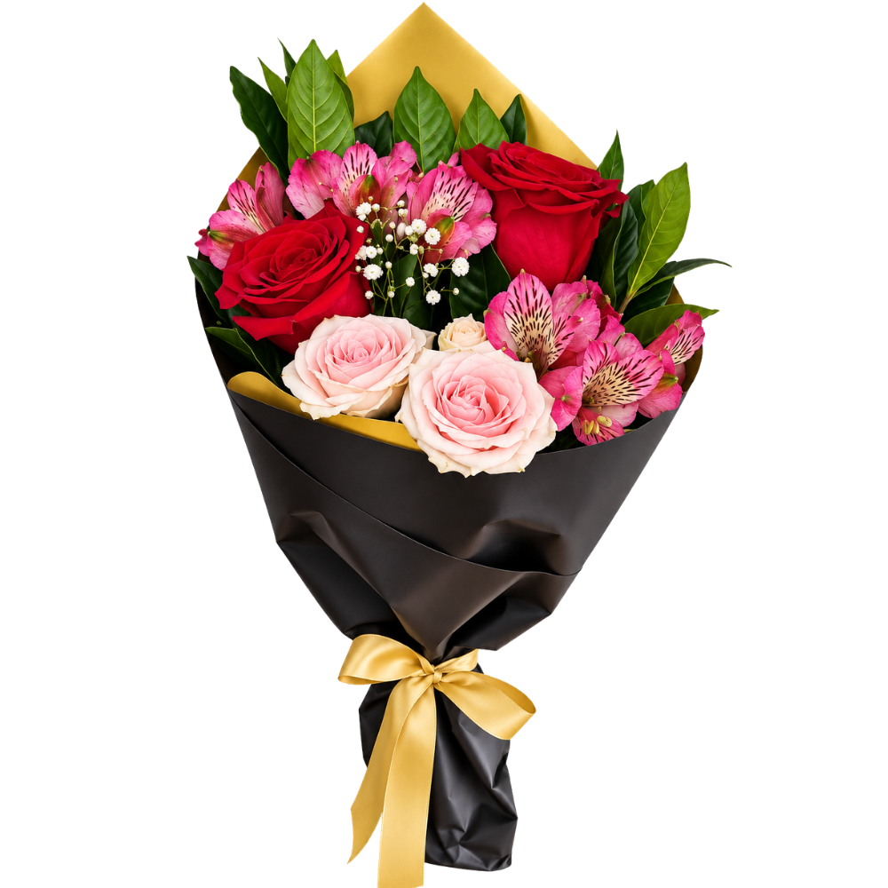 Mini Buqu� Charme de Rosas