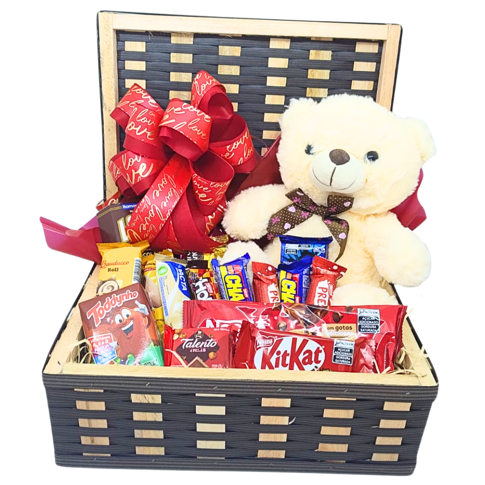 Cesta Chocolove - Doura e Carinho