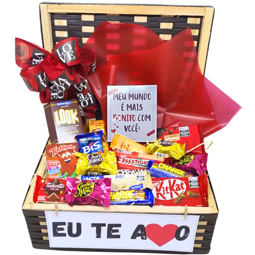 Cesta Amor de Chocolate